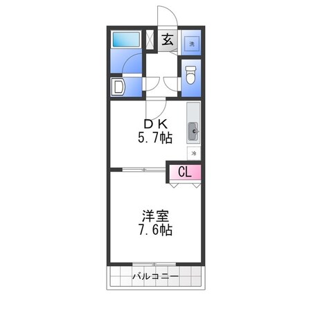 ラパス高倉台Ⅲ番館の物件間取画像